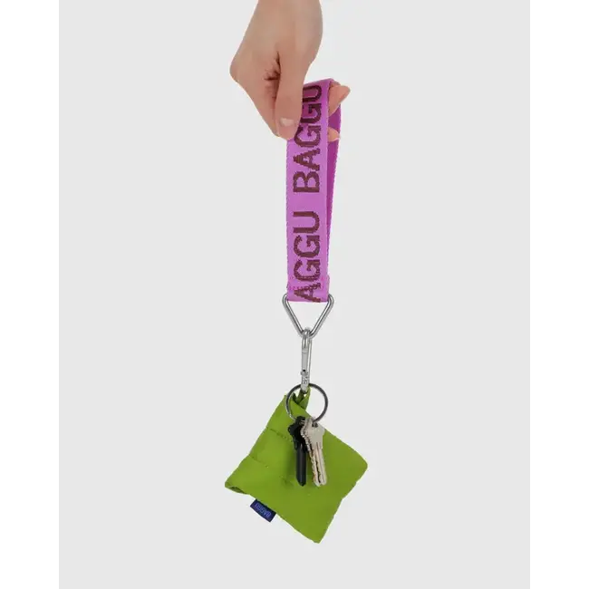 Baggu Logo Keychain - Pink