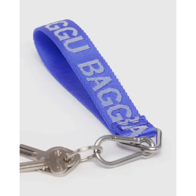 Baggu Logo Keychain-Royal Blue