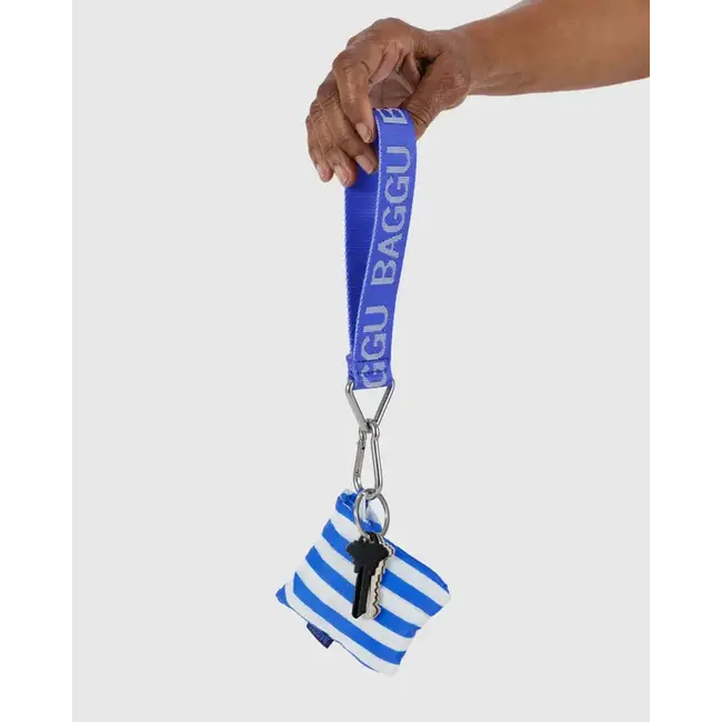 Baggu Logo Keychain-Royal Blue