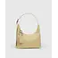 Baggu Mini Recycled Leather Shoulder Bag- Straw