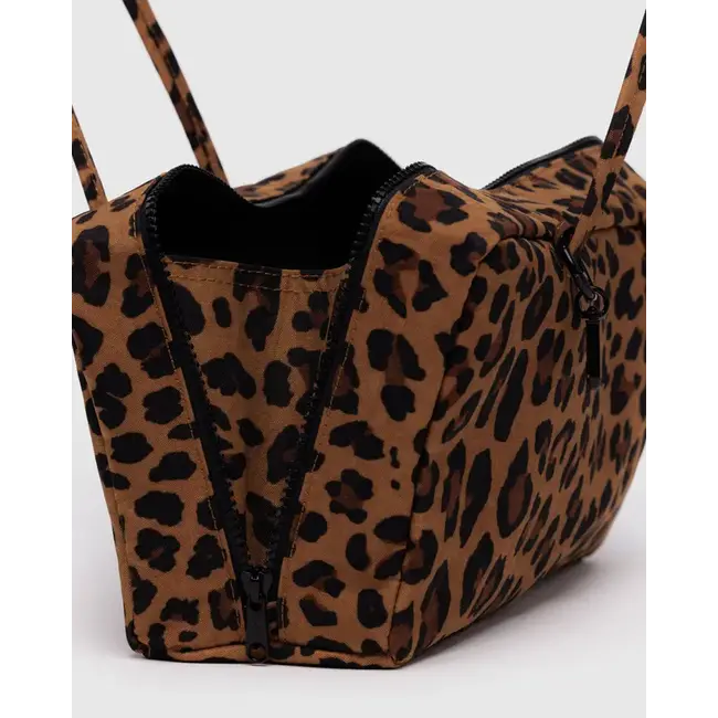 Baggu Nylon Bowler Bag - Leopard