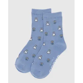 Baggu Crew Sock- Miffy Blue