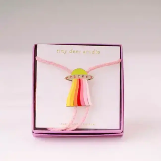 Tiny Deer Studio UFO Bolo Tie