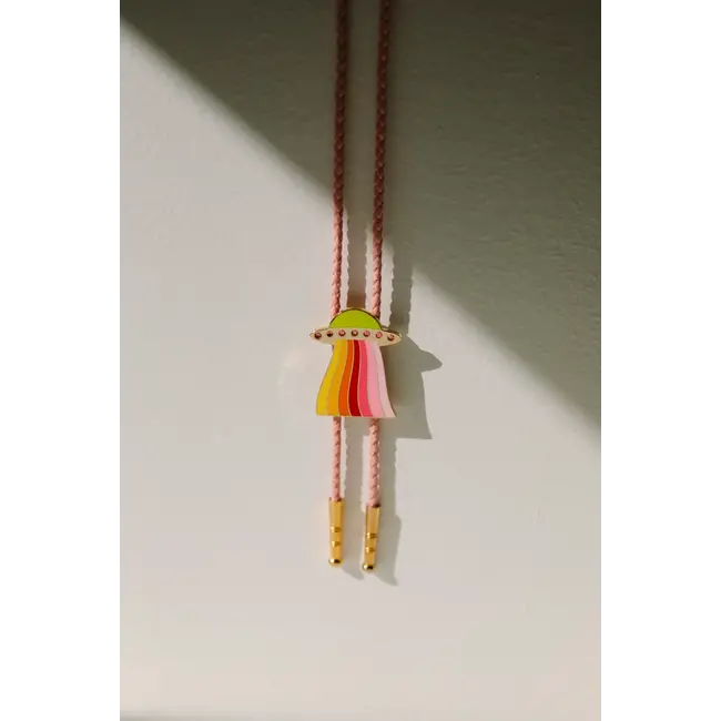 Tiny Deer Studio UFO Bolo Tie