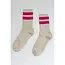 Le Bon Shoppe Her Socks - Varsity - Magenta