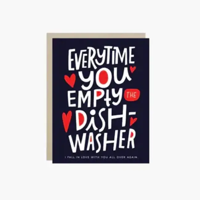 Barone & Co. Empty Dishwasher Love