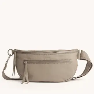 Hammitt Hammitt Charles Crossbody Large - Pewter Pebble - Brush Silver