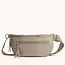 Hammitt Charles Crossbody Large - Pewter Pebble - Brush Silver