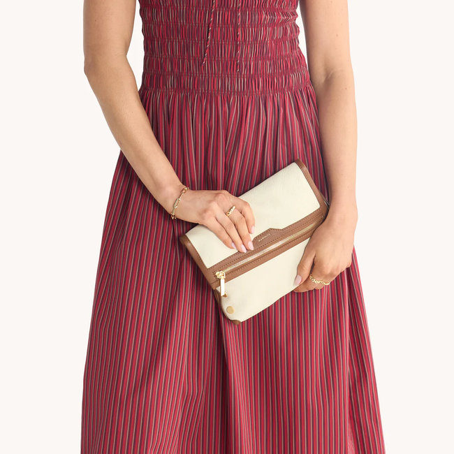 Hammitt Vip Medium - Courtyard Cream - Brushed Gold