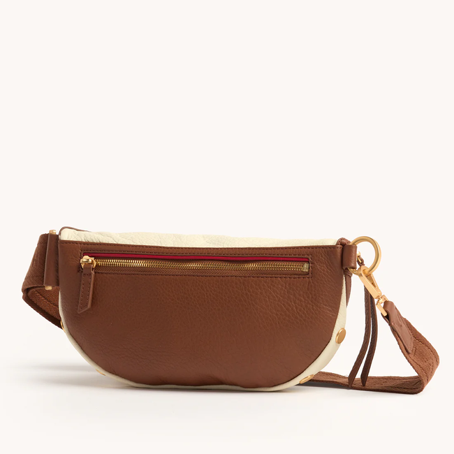 Hammitt Charles Crossbody Med - Courtyard Cream - Brushed Gold