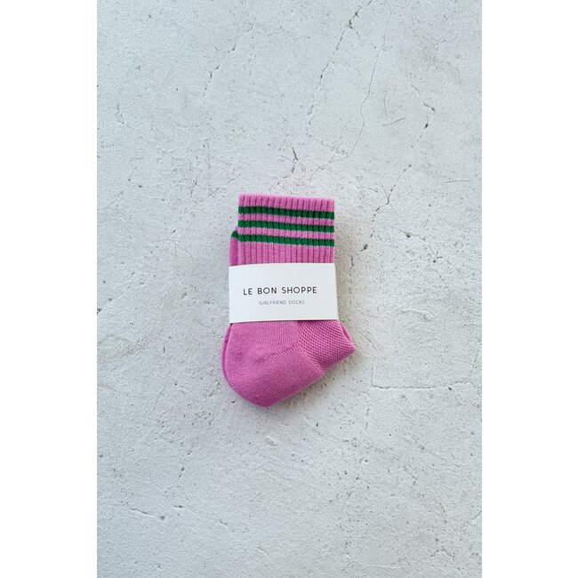Le Bon Shoppe Girlfriend Socks - Rose Pink