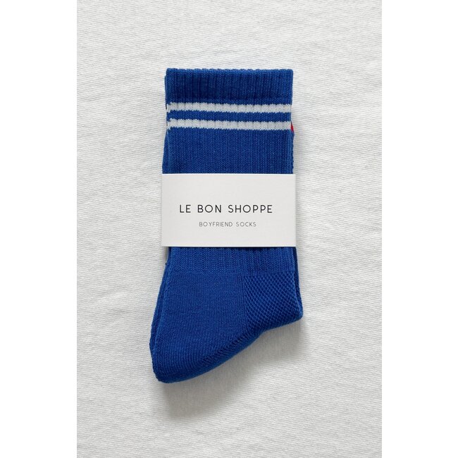 Le Bon Shoppe Boyfriend Sock - Cobalt