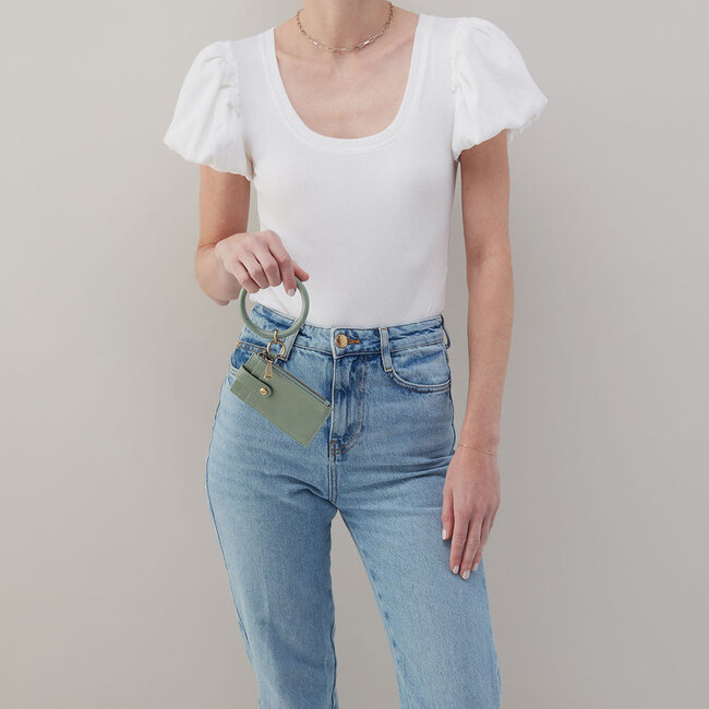 Hobo Ring Credit Card Wristlet Jade