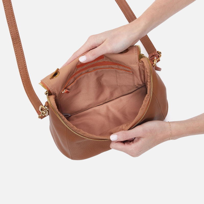Hobo Crest Embossed Leather Clutch – Magnetic Closure, Interior Slip Pockets & Card Slots - View #12