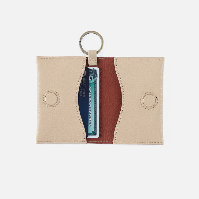 Hobo Vida Card Case - Almond