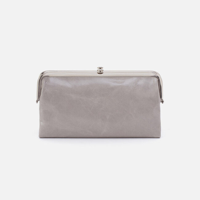 Hobo Lauren Clutch Wallet - Light Grey