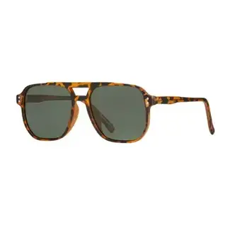 Blue Planet Eyewear Pedro-Honey Tortoise/Grey Green Polarized