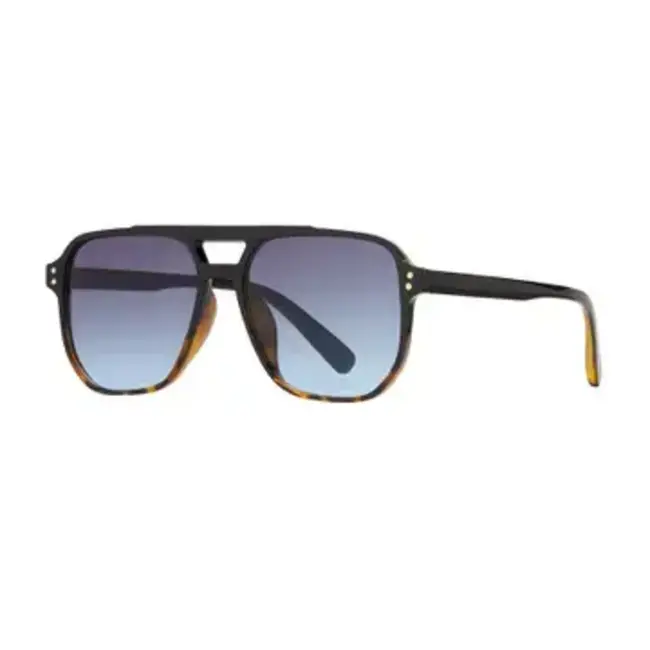 Blue Planet Eyewear Pedro - Onyx/Tortoise Fade/ Grey Polarized