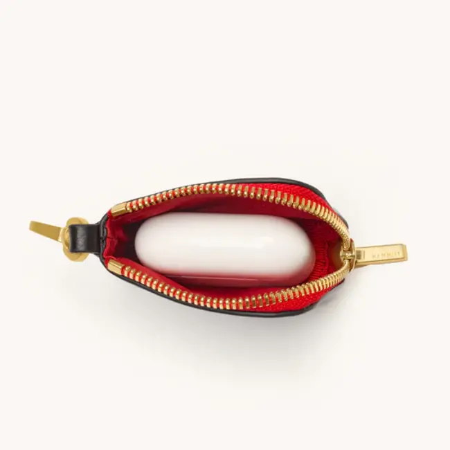 Hammitt Syd Pouch-Black-BG-Red Zip