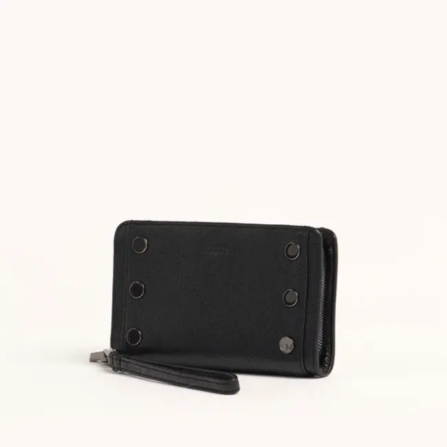 Hammitt Bryant Wallet - Black - Gunmetal