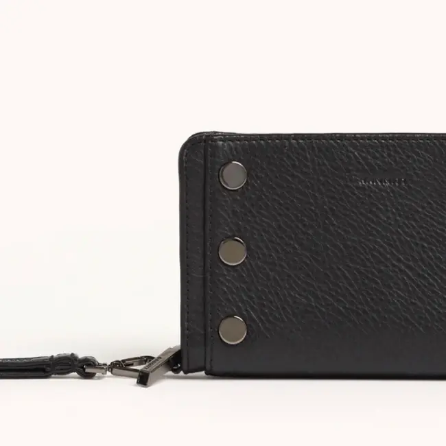 Hammitt Bryant Wallet - Black - Gunmetal