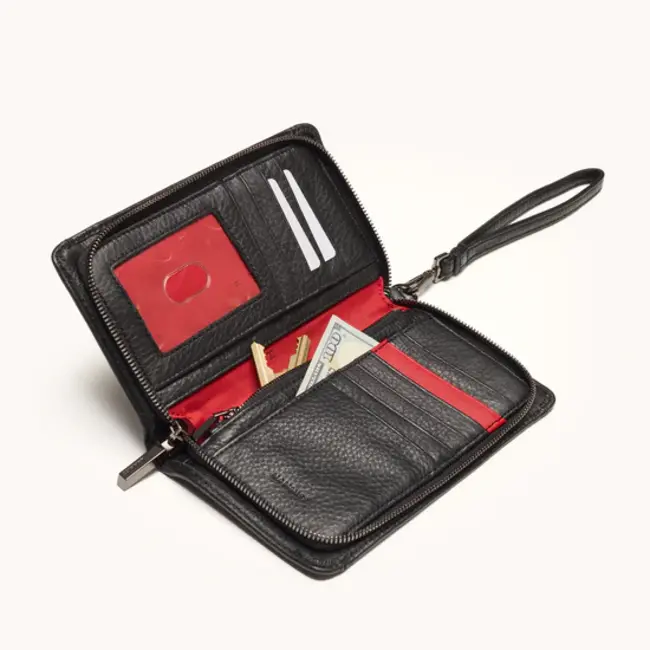 Hammitt Bryant Wallet - Black - Gunmetal