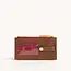 Hammitt 210 West-Mahogany Pebble-BG Red Zip