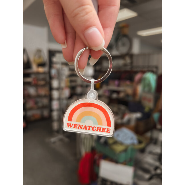 Acme Local Wenatchee Rainbow Keychain