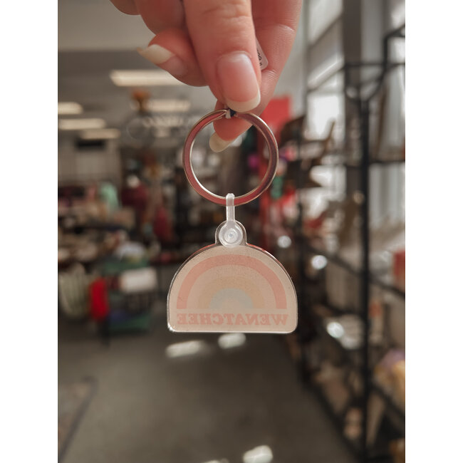 Acme Local Wenatchee Rainbow Keychain