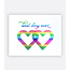 Elum Linked Hearts Card