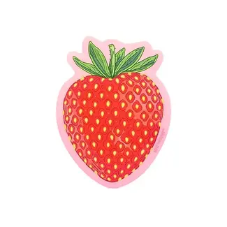 Noteworthy Paper and Press Strawberry Sticker