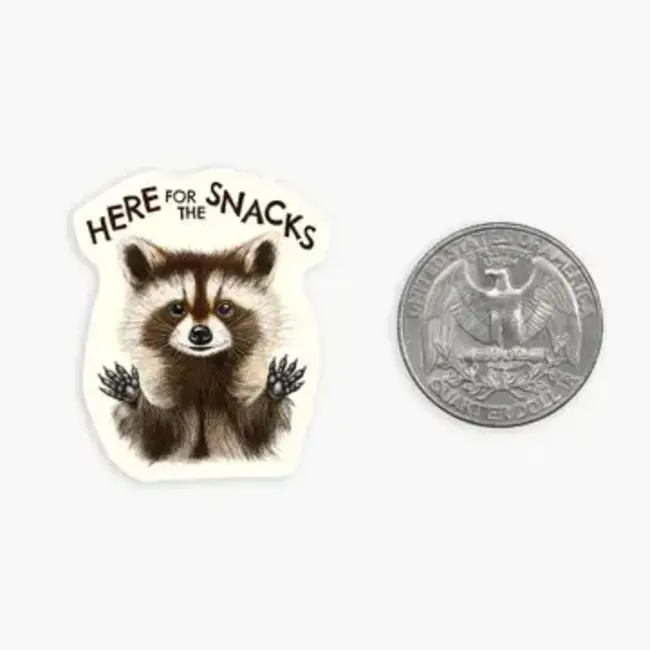 Nice Enough Stickers Mini Sticker- Snacks