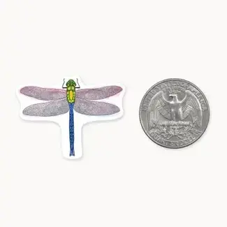 Nice Enough Stickers Mini Sticker- Dragonfly