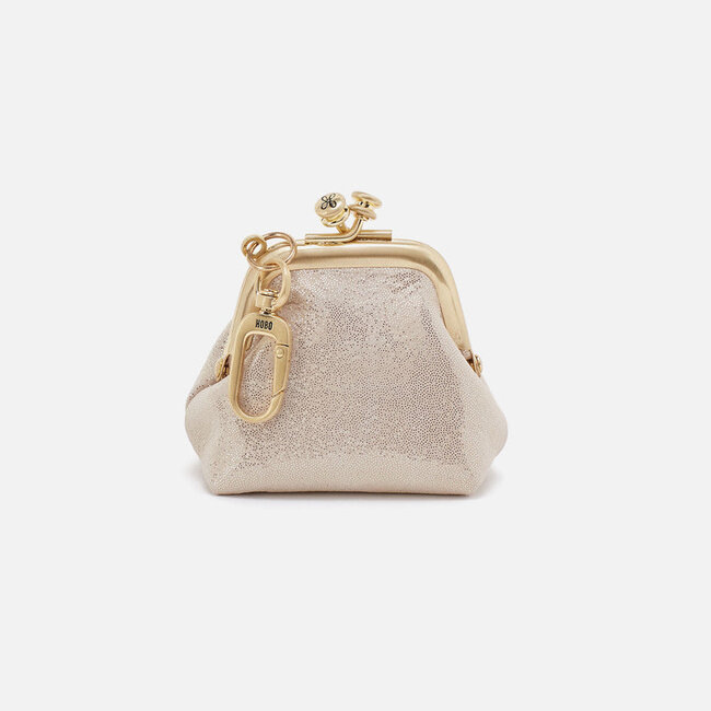 Hobo Run Frame Pouch  - Sand Shimmer