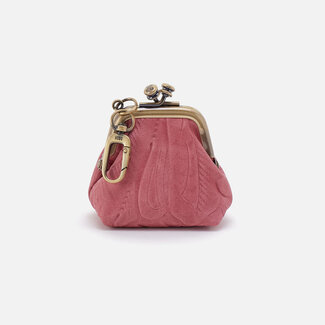 Hobo Run Frame Pouch - Embossed Mauve