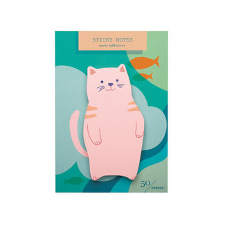 Girl of All Work Die Cut Sticky Notes - Gone Fishing