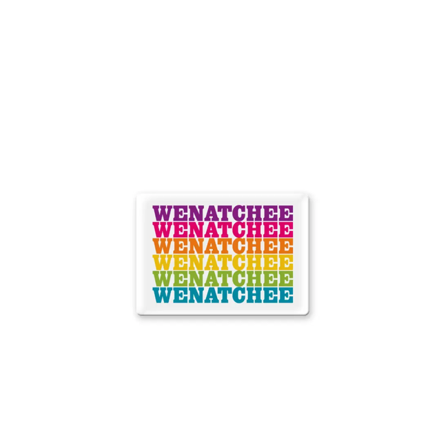 Rock Scissor Paper Brights Wenatchee Magnet