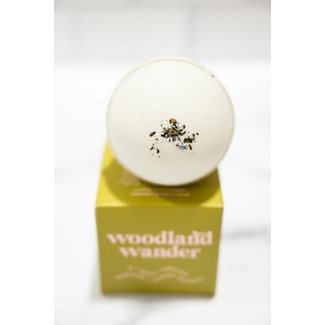 Ginger June Candle Co Botanical Bath Bomb - Woodland Wander