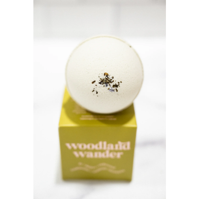 Ginger June Candle Co Botanical Bath Bomb - Woodland Wander