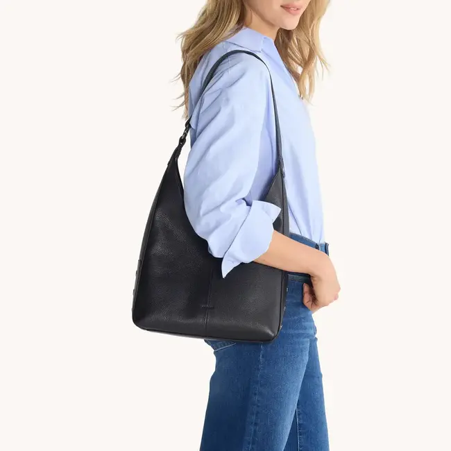 Hammitt Tim Medium Black - Gunmetal