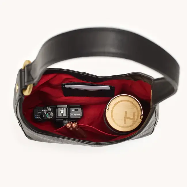 Hammitt Tim Medium Black - Brushed Gold