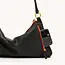 Hammitt Kyle Medium - Black - Brushed Gold - Red Zip