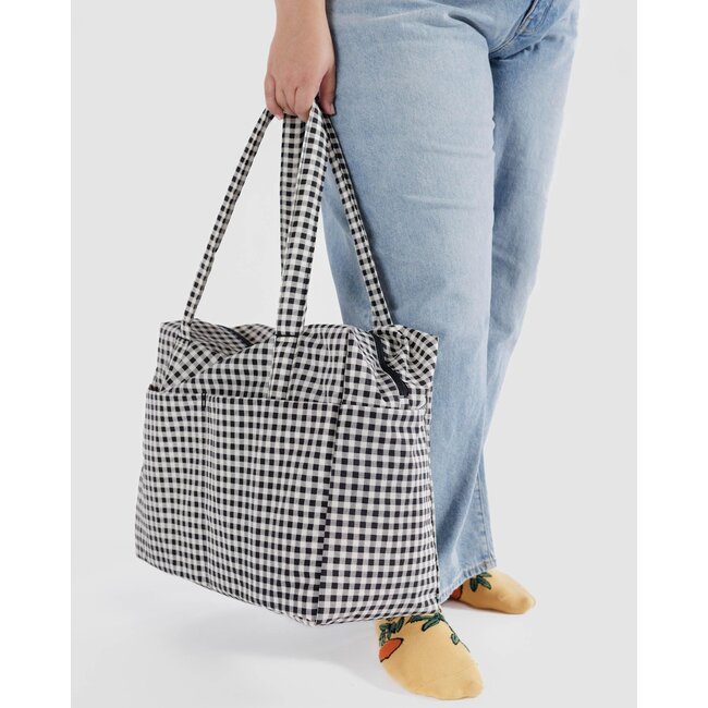 Baggu Cloud Carry-on - Black & White Gingham