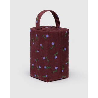 Baggu Dopp Kit - Pink Painted Wildflower