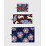 Baggu Flat Pouch Set - Night Orchard