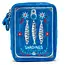 Living Royal Velvet Jewelry Case - Sardine Can - Blue