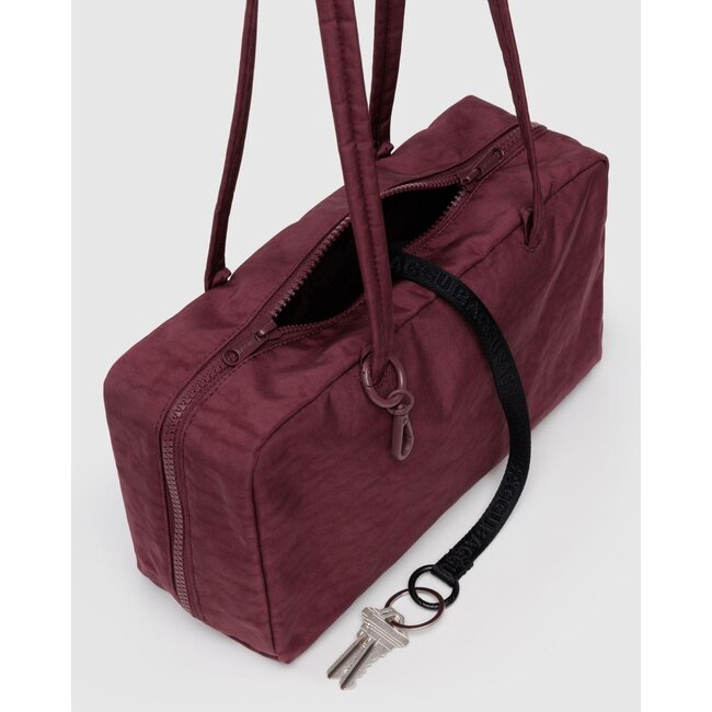 Baggu Nylon Bowler Bag - Mahogany