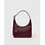 Baggu Mini Recycled Leather Shoulder Bag- Mahogany