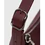 Baggu Mini Recycled Leather Shoulder Bag- Mahogany