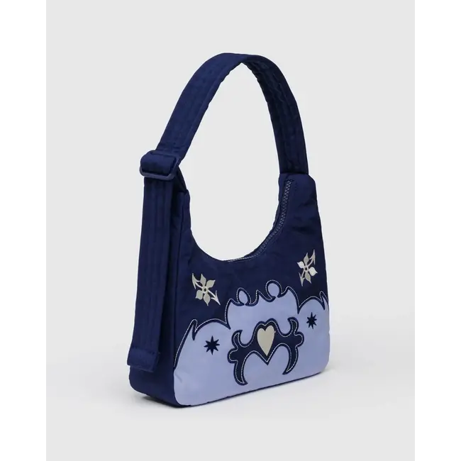 Baggu Mini Nylon Shoulder Bag- Western Applique